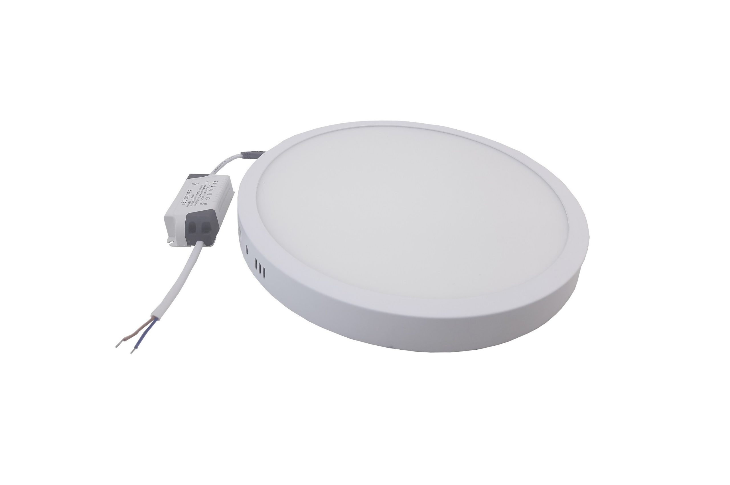LED Round Downlight 24W-220V-1700L-4000K Alum TNSy, TechnoSystems